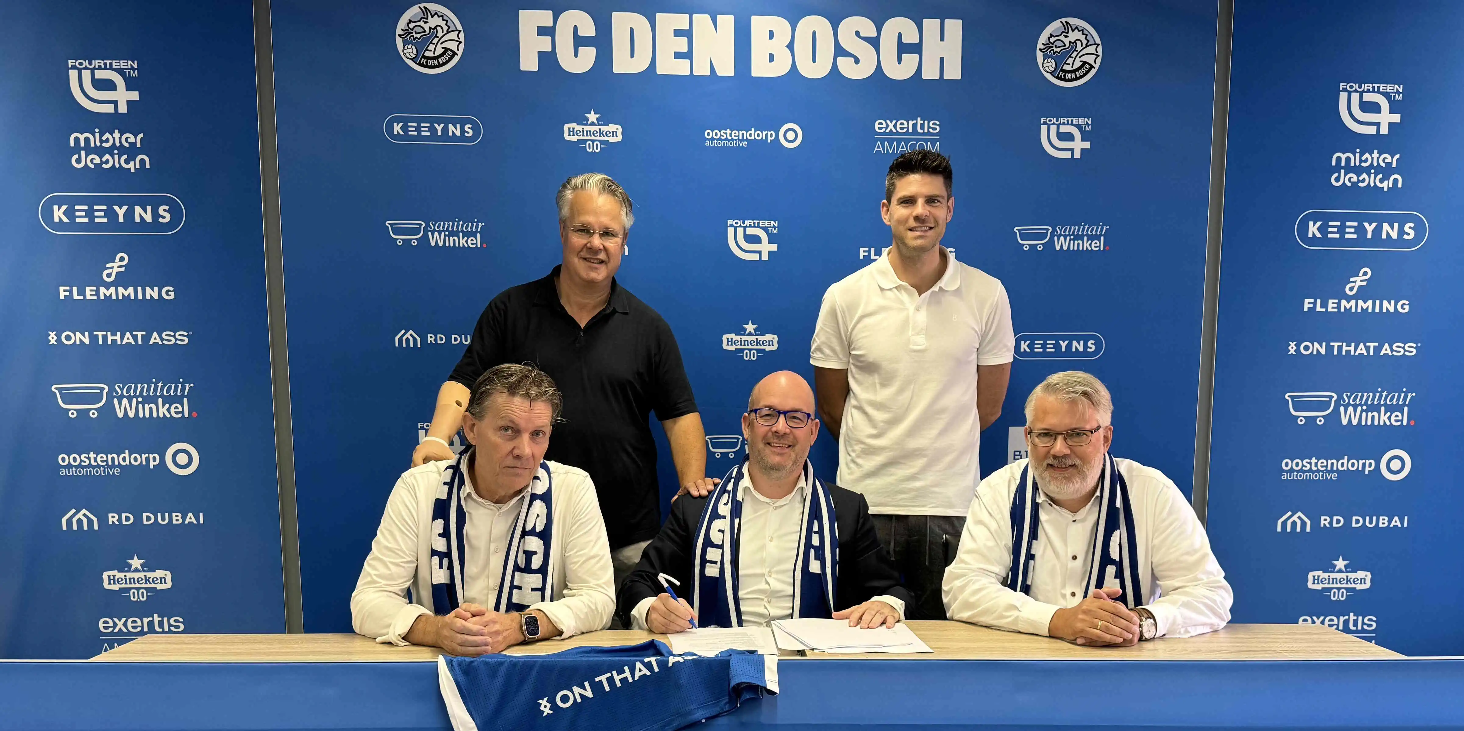 Oostendorp 32 jaar trotse sponsor van FC Den Bosch⚽